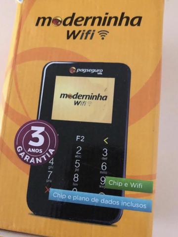 Máquina de cartão de crédito moderninha
