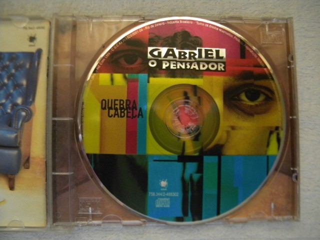Cd Gabriel O Pensador Quebra Cabeça Original. - Foto 4