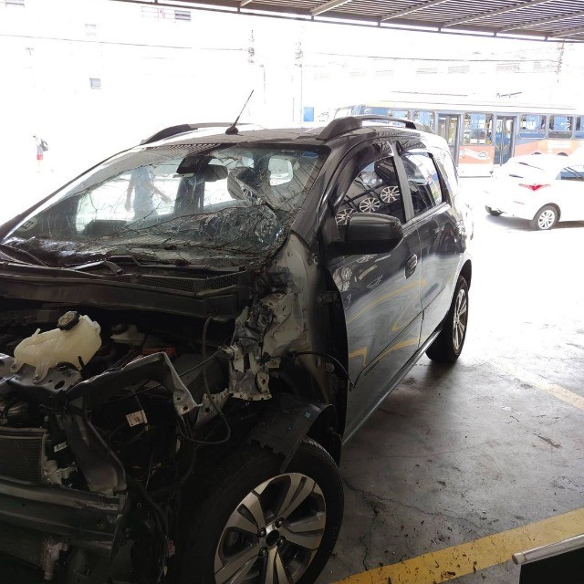 GM Spin 2020 Airbag Capo Porta Motor Farol Suspensão Cambio Mecanica Sucata - Foto 5