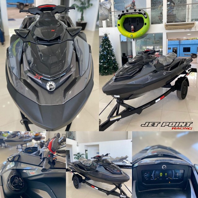 JET SKI SEA DOO RXT-X 300RS 2022, Com SOM, Painel TFT Só 39 Horas, Troco/Parcelo 36x