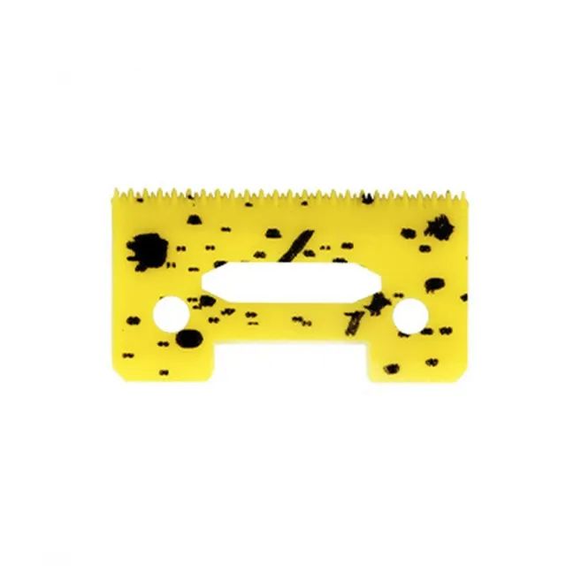 Lamina De Ceramica Serrilhada Maquina De Cortar Cabelo Wahl kemei wmark Barbearia - Foto 2