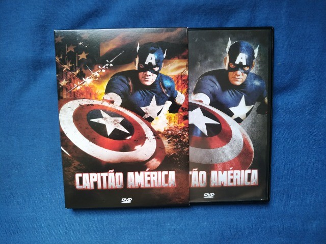 DVD Capitão América (1990) + Cards - Foto 2
