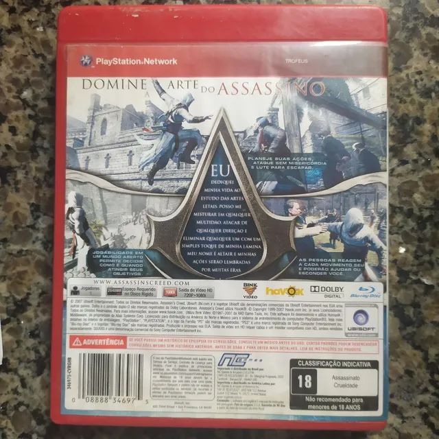 PS3] Assassin's Creed II (Nowfragos e Tribo Gamer) - João13