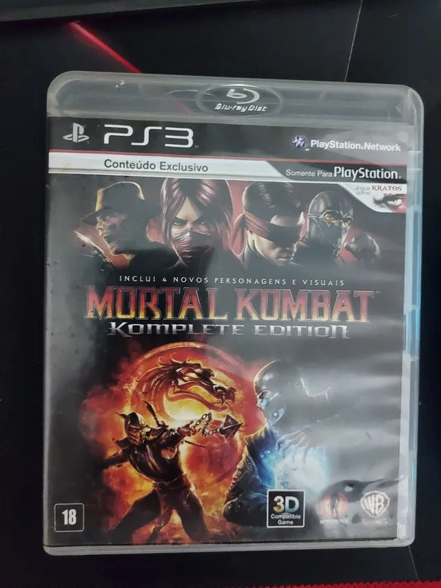 Jogo do mortal kombat ps3  +322 anúncios na OLX Brasil