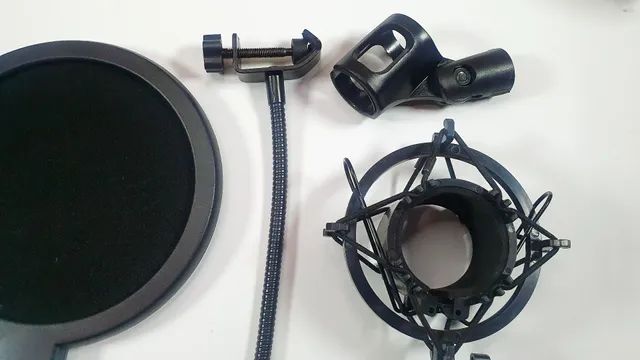 Kit microfone condensador 