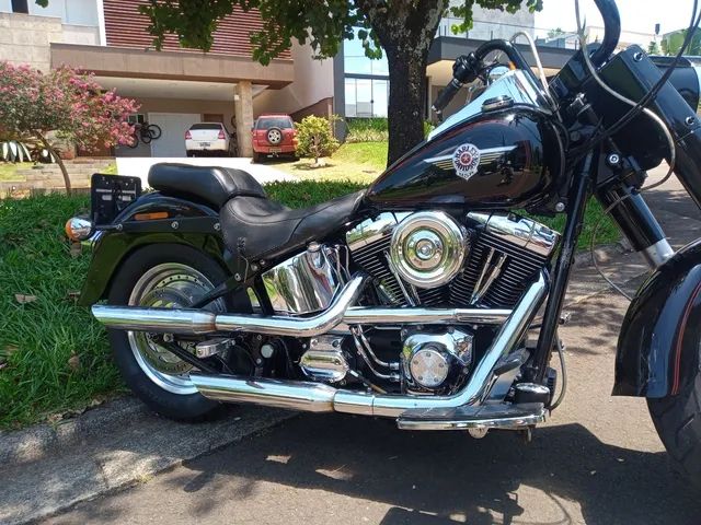 Harley Fat Boy ano 2001 - Carburada - 45 mil km