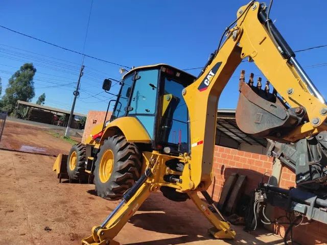 retroescavadeira caterpillar 416f2 ano 2021 - Foto 3