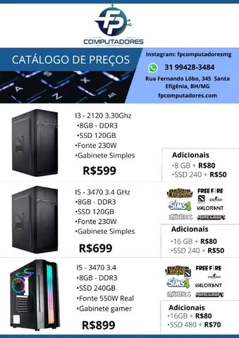 Monte seu computador para games: dicas úteis! - Lojas Santa Ifigênia