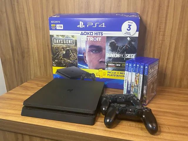 Ps4 pro 1 controle e 9 jogos - Videogames - Pirenópolis 1246429892