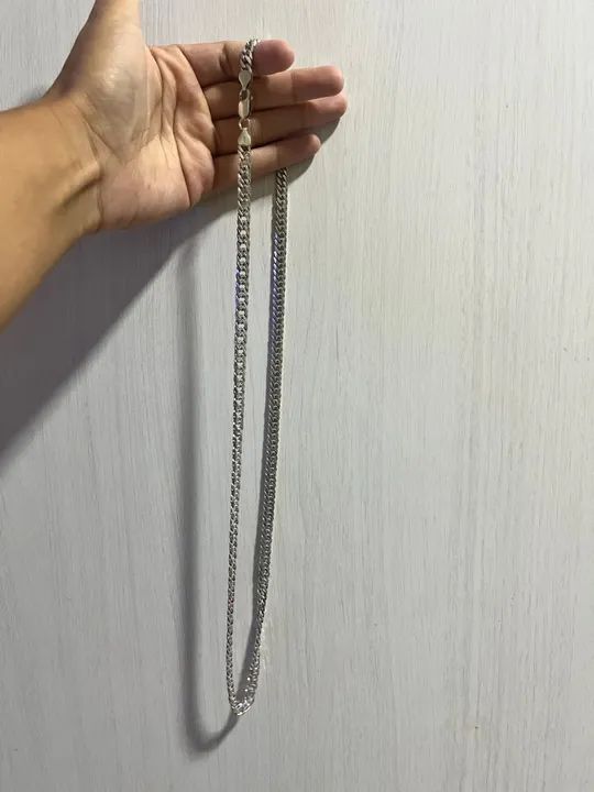 Corrente 4,5mm Duplo Grume 70cm - Foto 6
