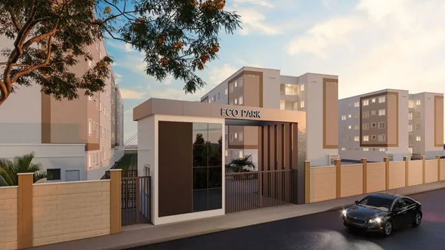 APT 009, Condomínio Eco Park no Eusebio, apartamento com 02 quartos