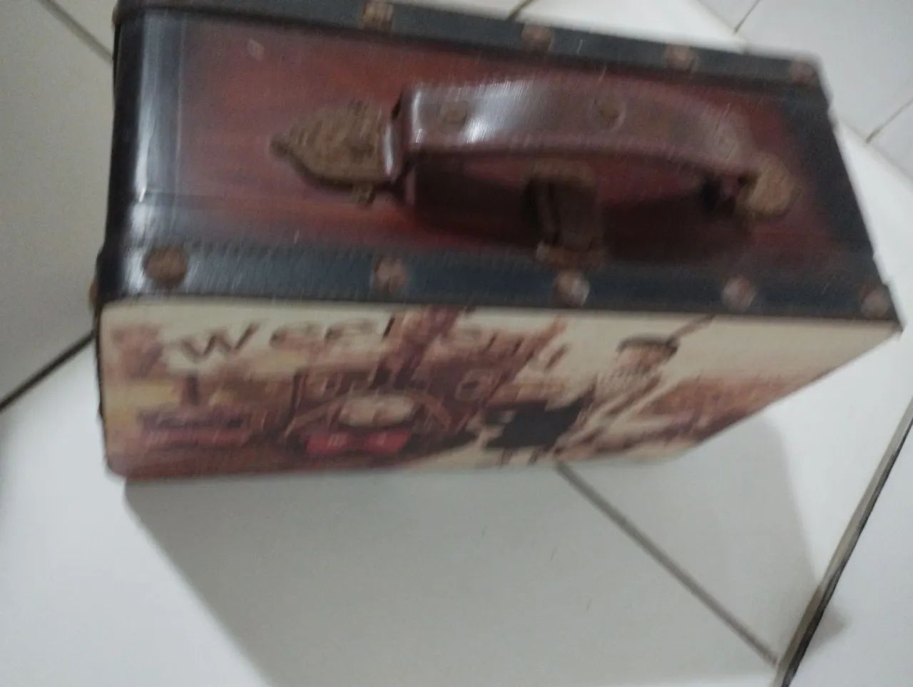 Frasqueira vintage antiguidade - Foto 3