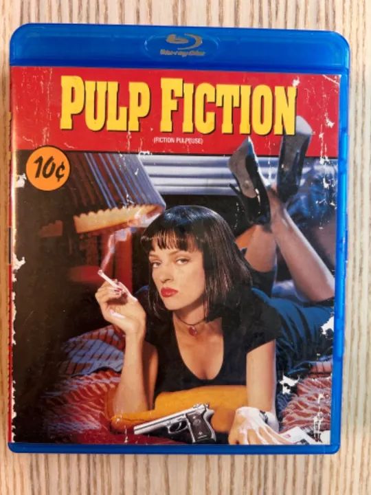 Blu-Ray Pulp Fiction. Importado. Sem legendas em PT-BR