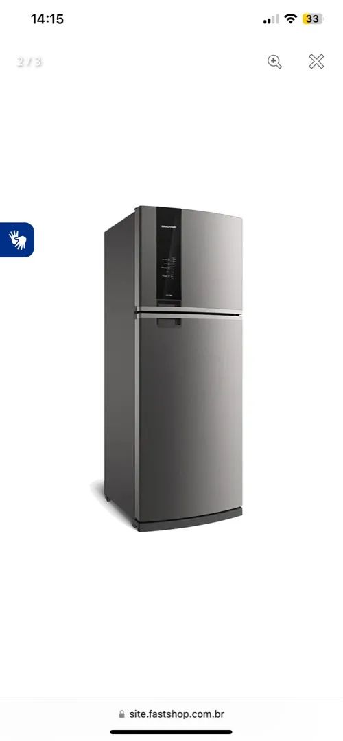 Brastemp frost free 461 litros inox na caixa - Foto 4