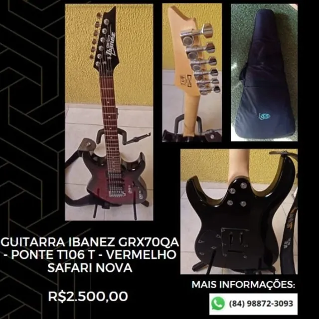 Guitarra Ibanez GRX70QA