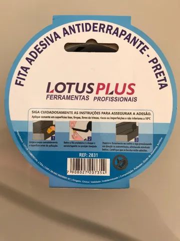 Fita Antiderrapante 50mm x 5 m Preta - Foto 4