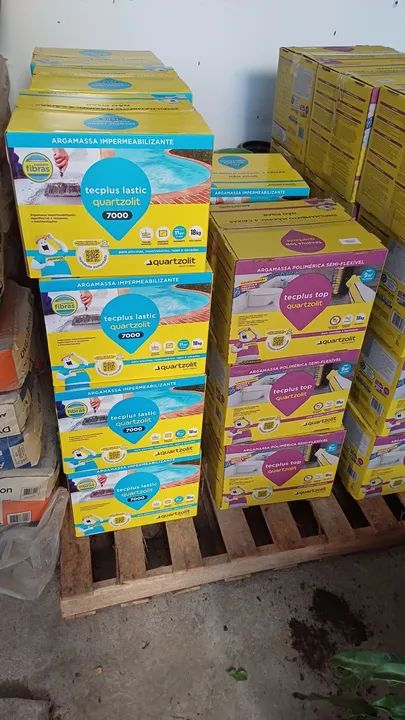 Argamassa Impermeabilizante Tecplus Lastic Quartzolit 7000 - 18kg - Foto 3