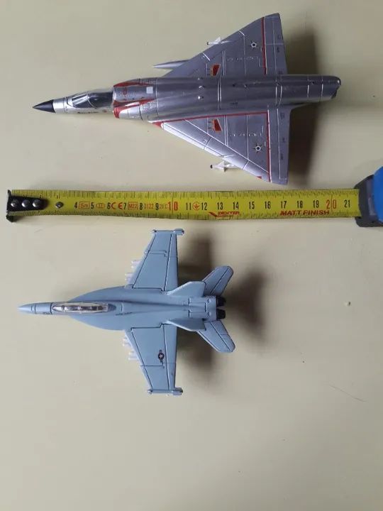 2 Metal Airplane Miniatures