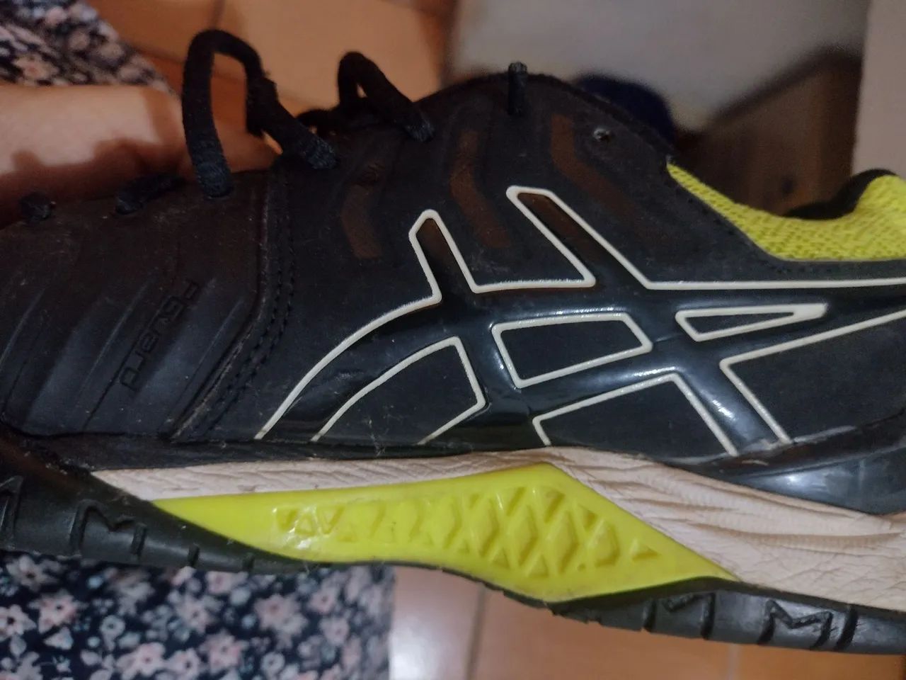 Tenis Asics Gel Resolution 7 Clay Preto Amarelo 39 Calcados Jardim Luso Sao Paulo 1341486724 OLX