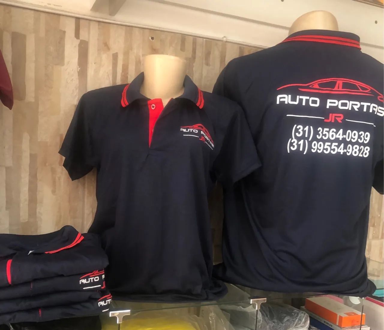 Camisas de uniformes para empresa escola igreja e eventos 