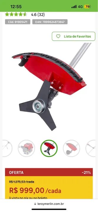 Vendo Roçadeira  - Foto 3