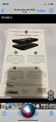 Carregador capinha APPLE + carregador de indução - Foto 4