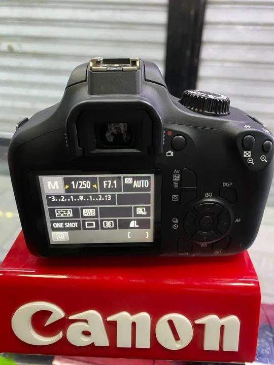 Canon t100 + brindes 1 ano de garantia - Foto 4