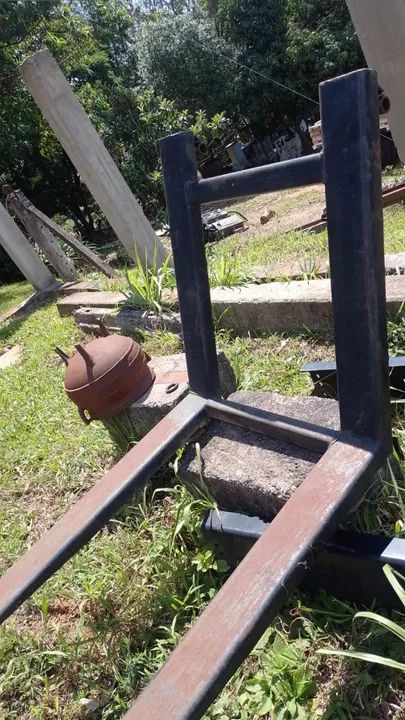 Garfo para carregar palet - adaptador - Foto 3