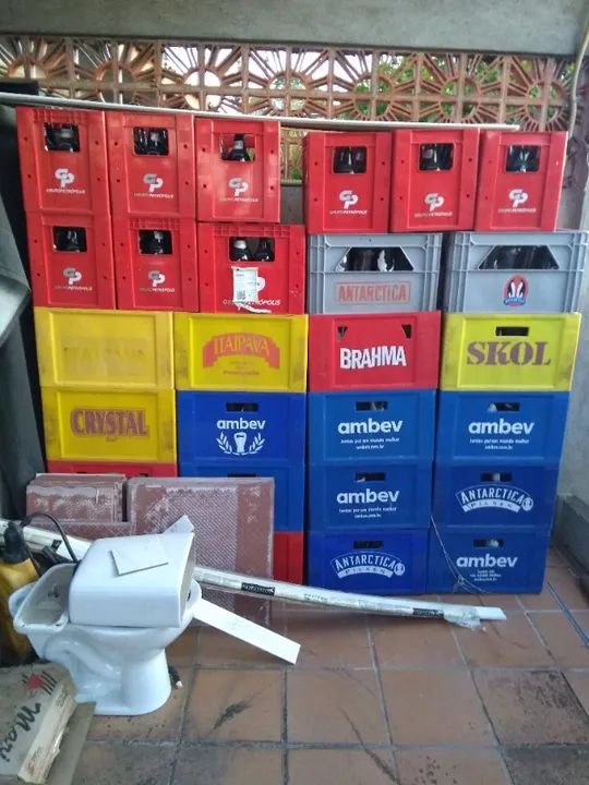 Engradado cerveja completo - 600ml e Litro