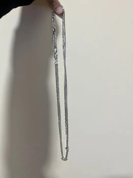 Corrente 4,5mm Duplo Grume 70cm - Foto 4