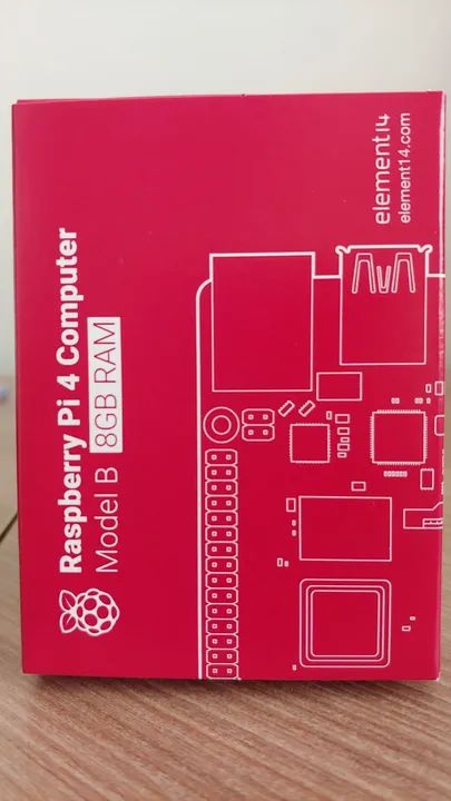 Mini PC Raspberry Pi 4 Computer Model B 8Gb Ram Novo na caixa