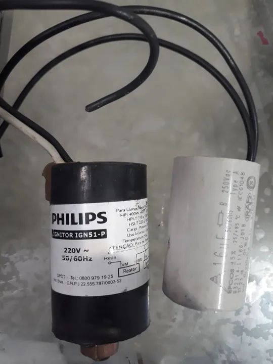 Reator, para lâmpadas vapor metálico de 250w - Foto 3