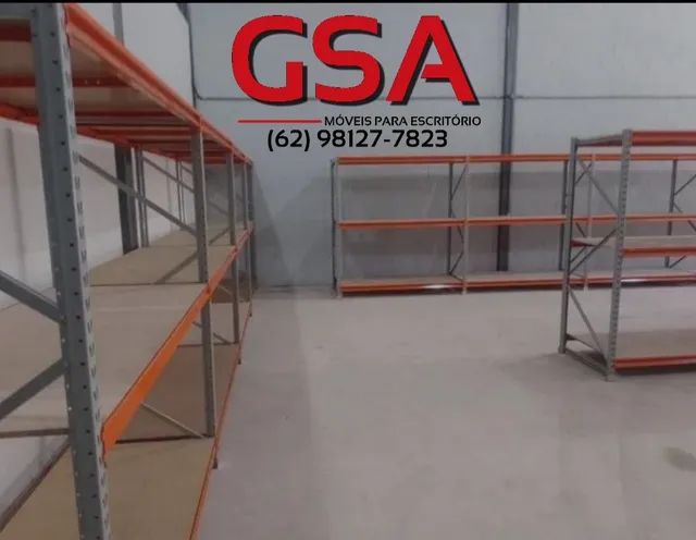 Mini porta paletes para 500kg por prateleira  - Foto 2