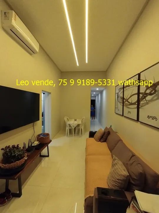 Leo vende, bairro Sim, 3\4 suíte, piscina, goumert, energia solar - Foto 5