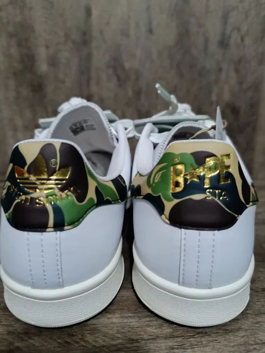 Adidas Stan Smith Golfe x Bape  - Foto 4