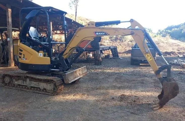 Mini Escavadeira Sany Sy 26 Ano 2019