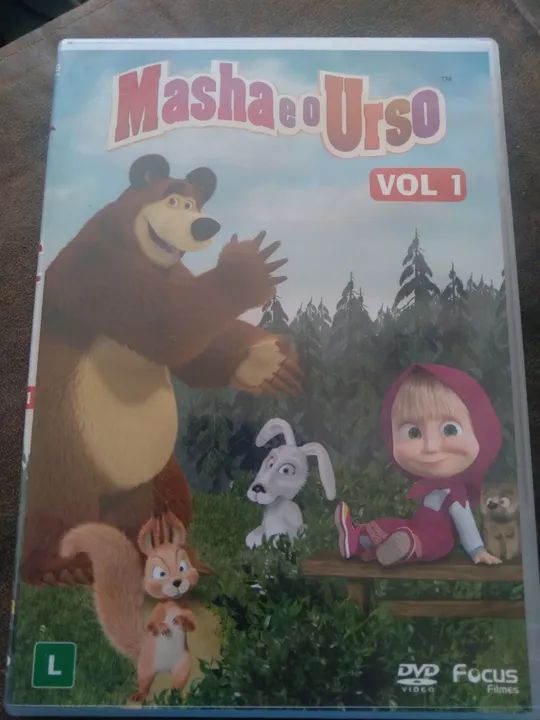 DVD com série de desenhos de Masha e o Urso - Foto 2