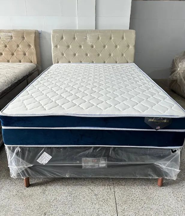 Cama Box Queen SIZE 1,58x1,98 direto da fábrica 