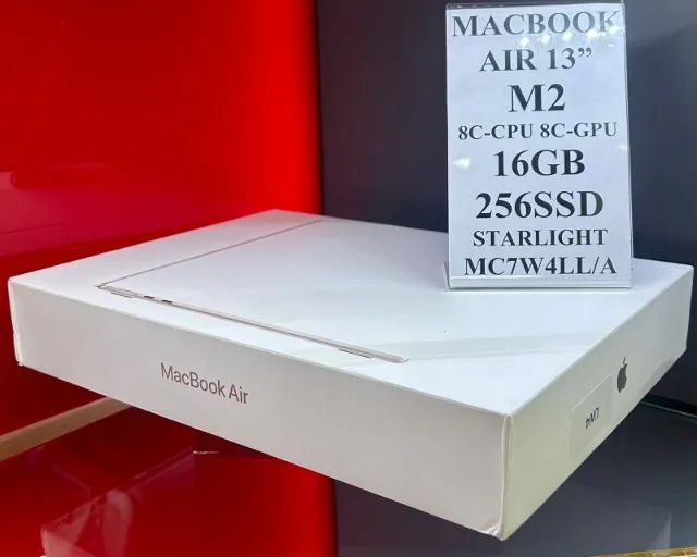 Apple MacBook Air 13.6" / M2 16GB 256SSD Starlight - Produto Novo com Garantia da Loja - Foto 2