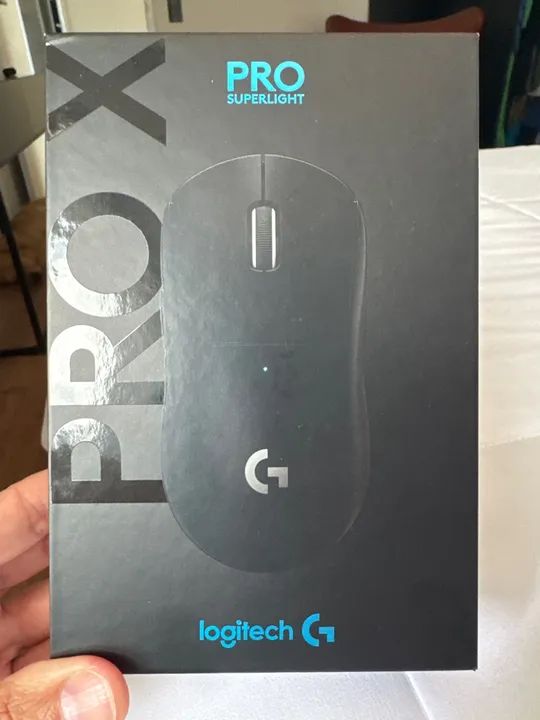 LACRADO - Mouse Gamer Sem Fio Logitech G Pro X Superlight - Preto