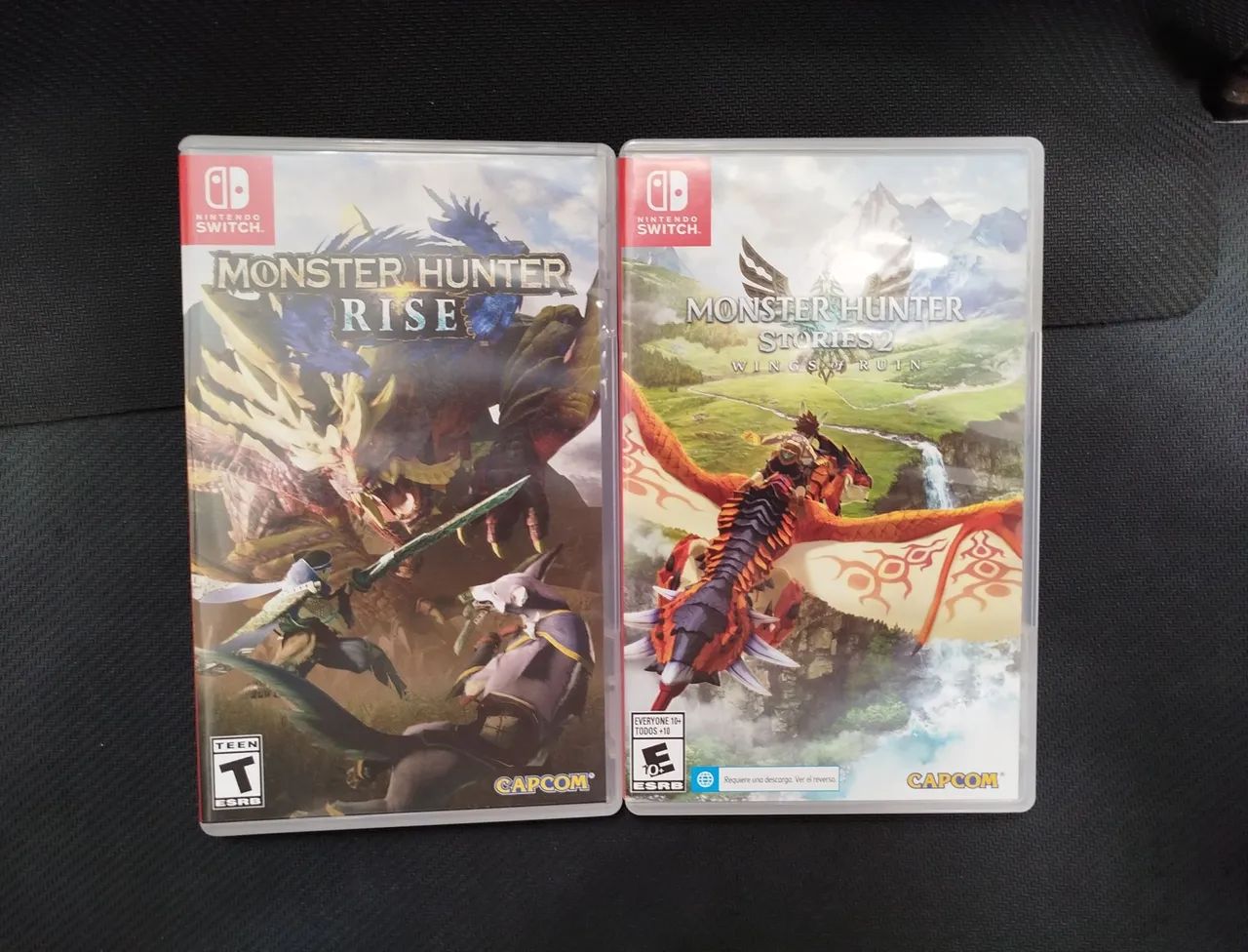 Monster Hunter Rise e Stories Nintendo Switch Jogos de Vídeo