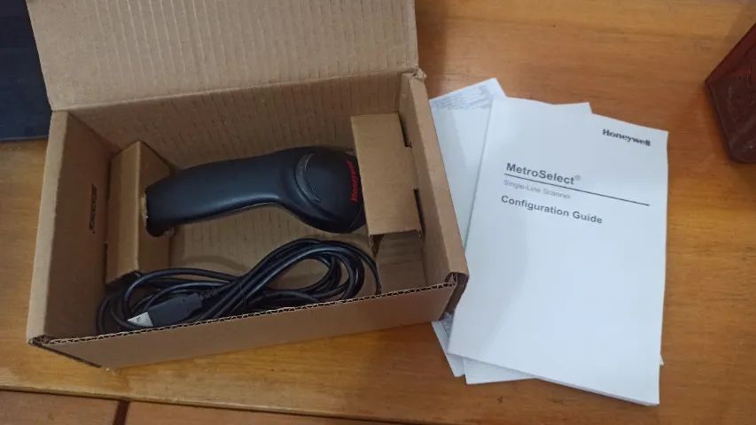 Leitor de Código de Barras Laser Honeywell MK5145 na Caixa - Foto 2