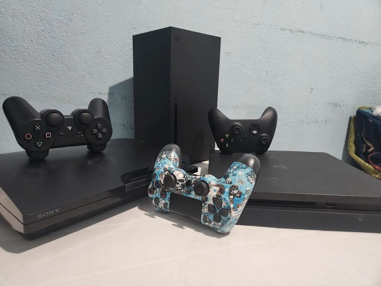 Ps3, ps4 e Xbox séries X (leia a Consoles de Vídeo