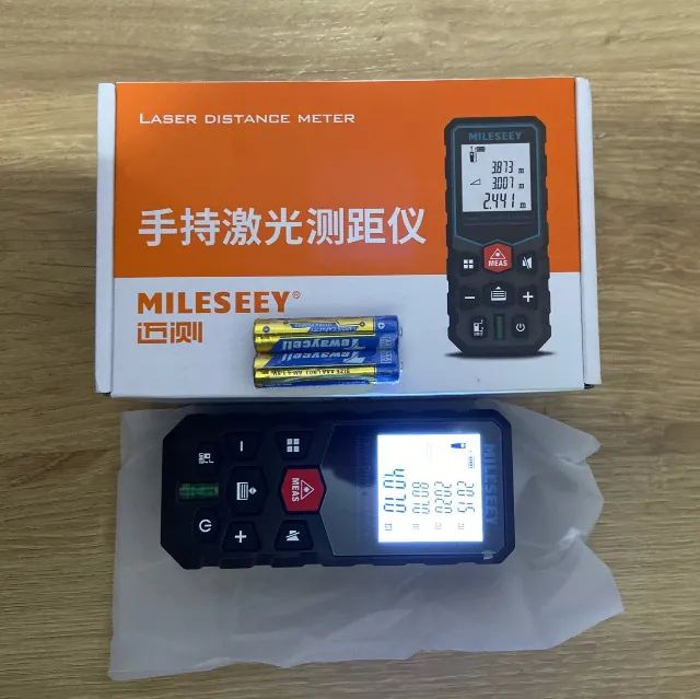 Trena laser digital profissional, 100m - Milessey (Nova)