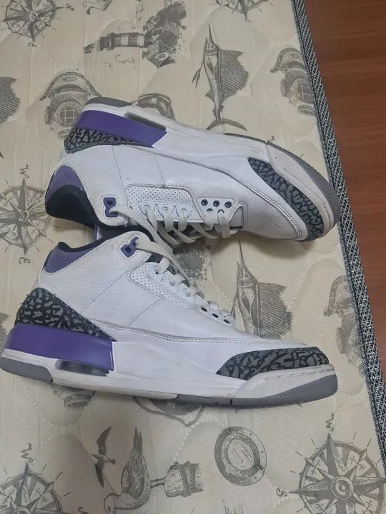 Tênis Nike Air Jordan 3 Retro - Tamanho 40 - Foto 2