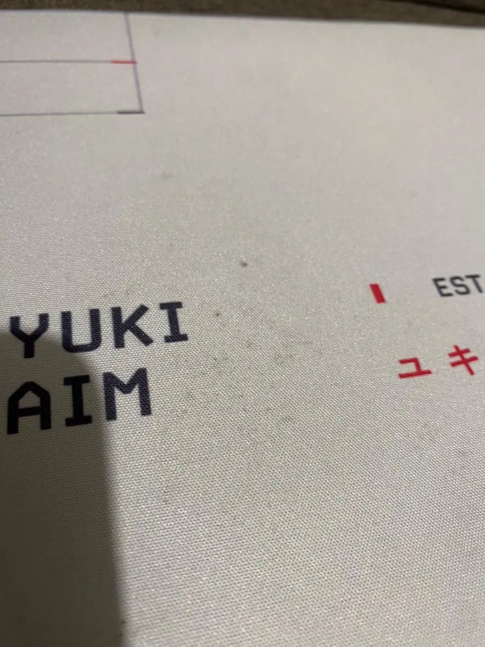 Mousepad Yuki Aim katana white edition 2023 - Periféricos e