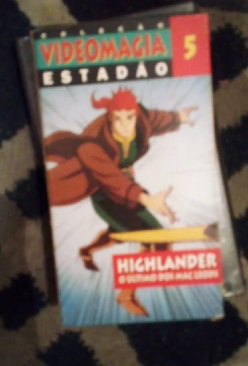 Vídeo Cassete Highlander - Videomagia Estadão 5