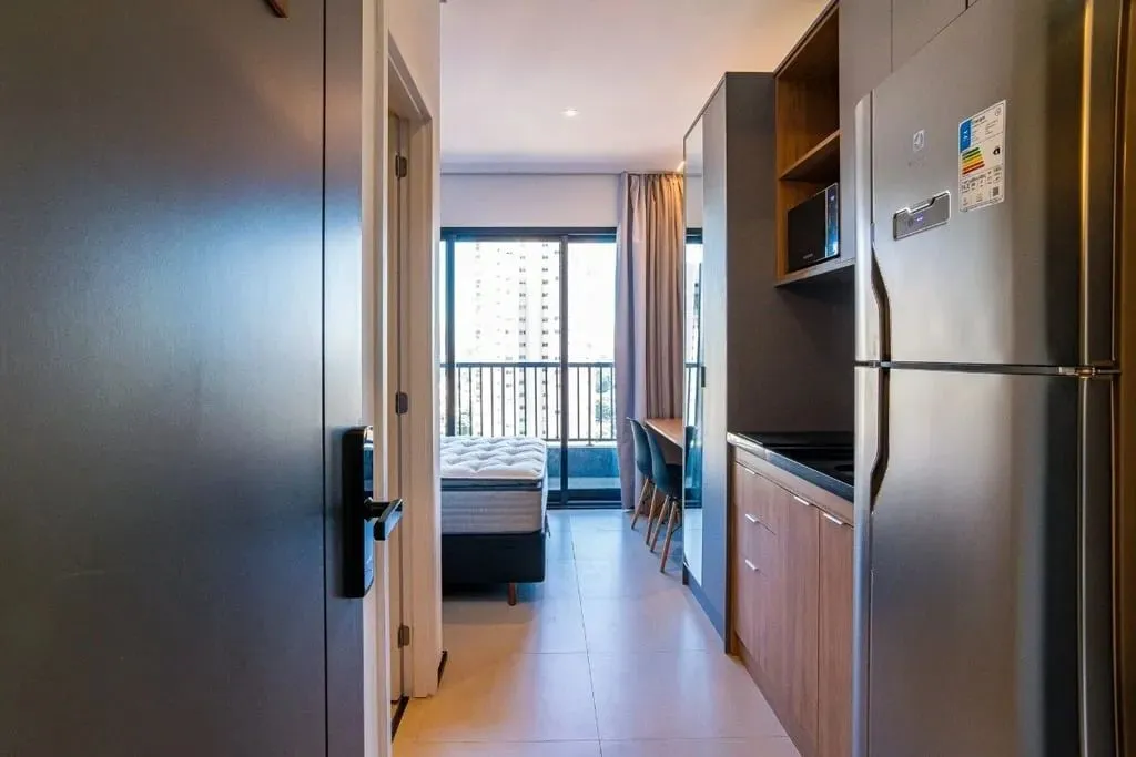 Studio à venda em São Paulo, Vila Olímpia, com 1 quarto, 23,74m²
