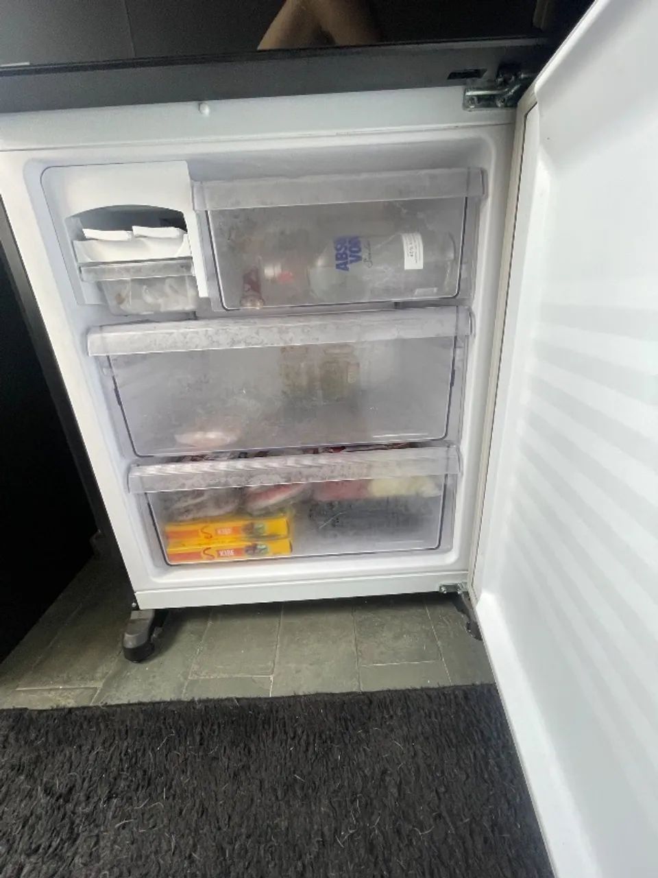 Geladeira  Bottom Freezer Inverter Panasonic Black Glass Frost Free com 425 L - Foto 6