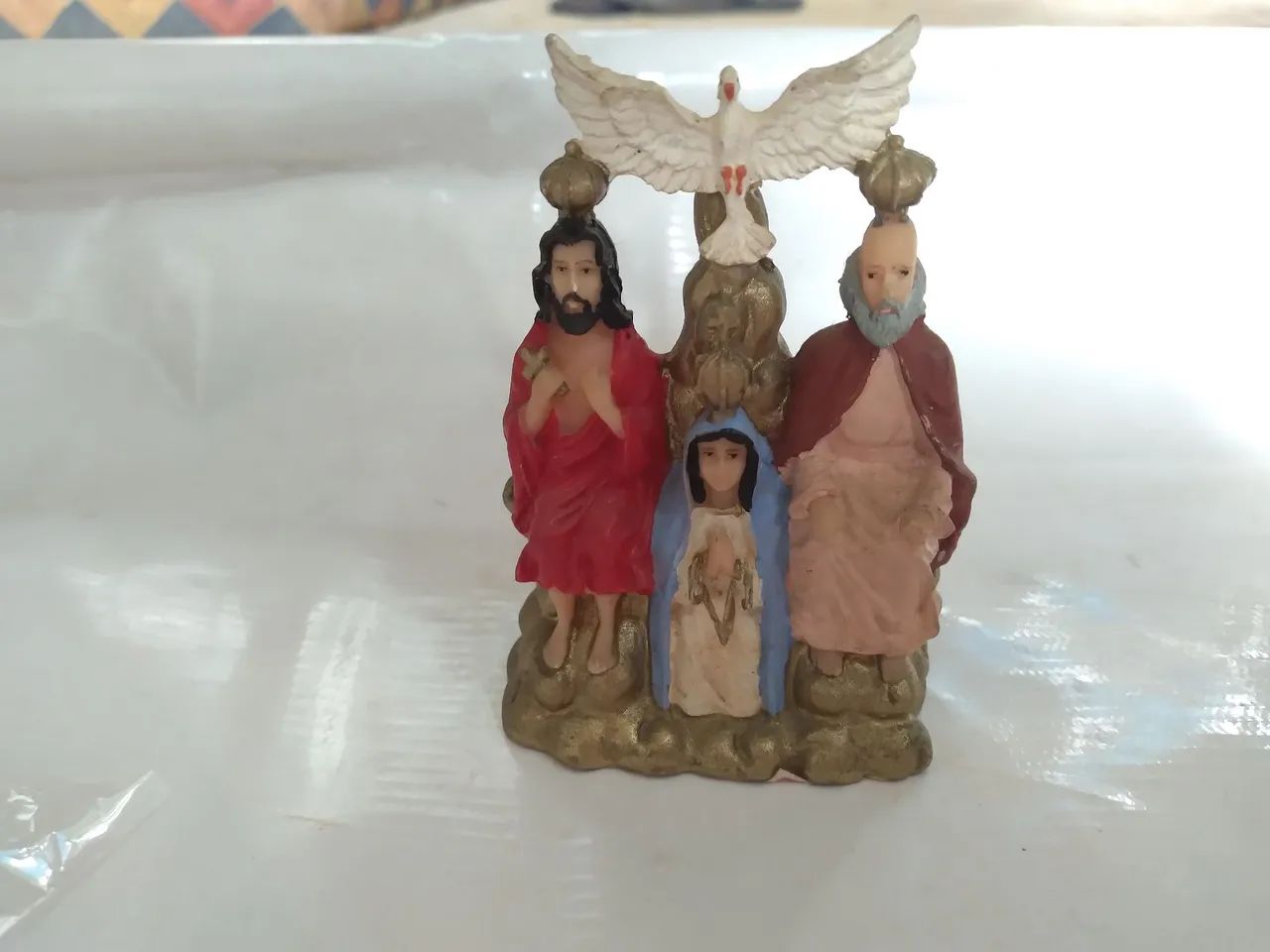 Conjunto de esculturas religiosas 